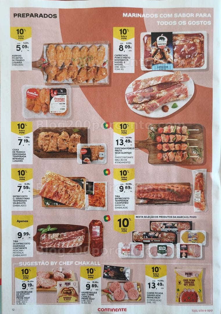 Antevisão Folheto CONTINENTE Promoções de 7 a 13 julho